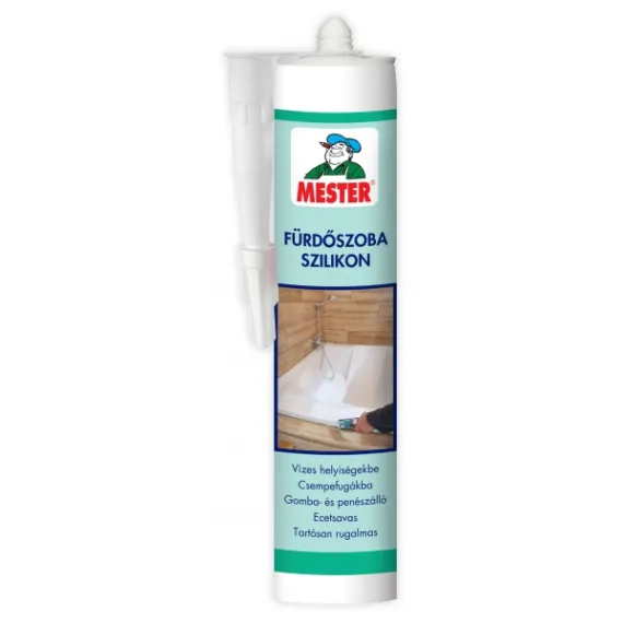 Szilikon fürdőszobai 280 ml fehér mester
