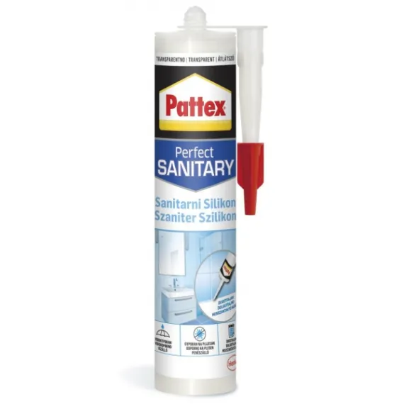 Szilikon szaniter pattex 280 ml transzparens