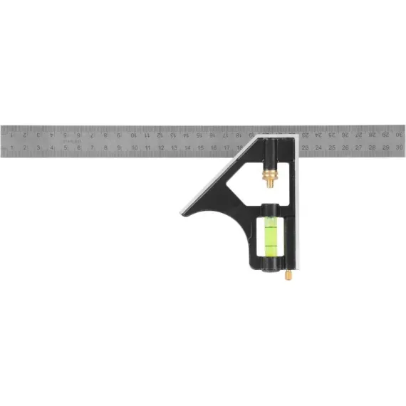 Szögmérő Strend 2161399 fém vízmértékkel 300 mm