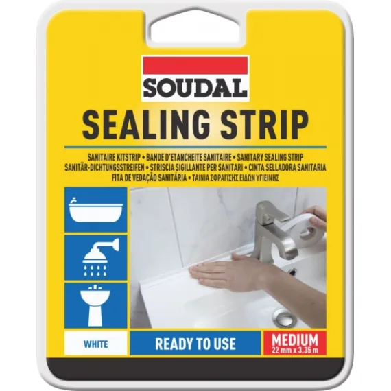 Szaniter szilikon szalag 22mm/3,35m soudal