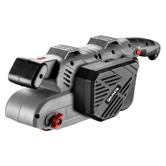 Szalagcsiszoló Graphite 59g395 900w 200-400m/min, szalag:76x533mm