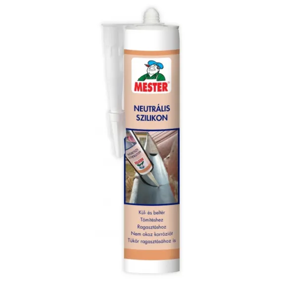 Szilikon neutrális 280 ml fehér mester
