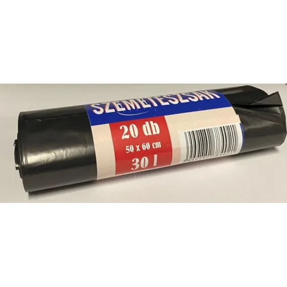 Szemeteszsák 50x 60 30 l /20 db