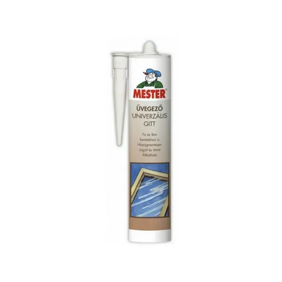 Univerzális üvegező gitt mester 310 ml beige