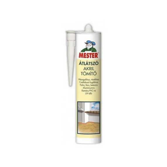 Tömítő akril mester átlátszó 310 ml