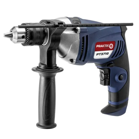 Ütvefúró Praktik blue line 13mm 710w fogas tokmány/ pt3710