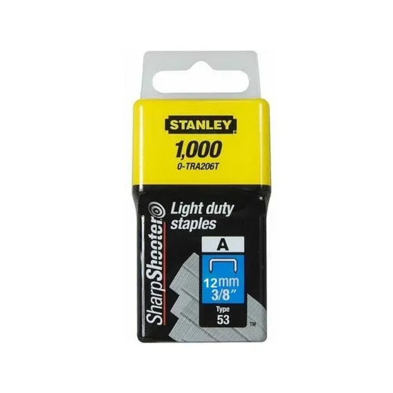 Tűzőkapocs Stanley a-tra208t12mm/1000