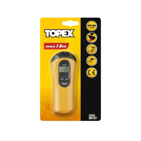 Ultrahangos távolságmérő Topex 31c902