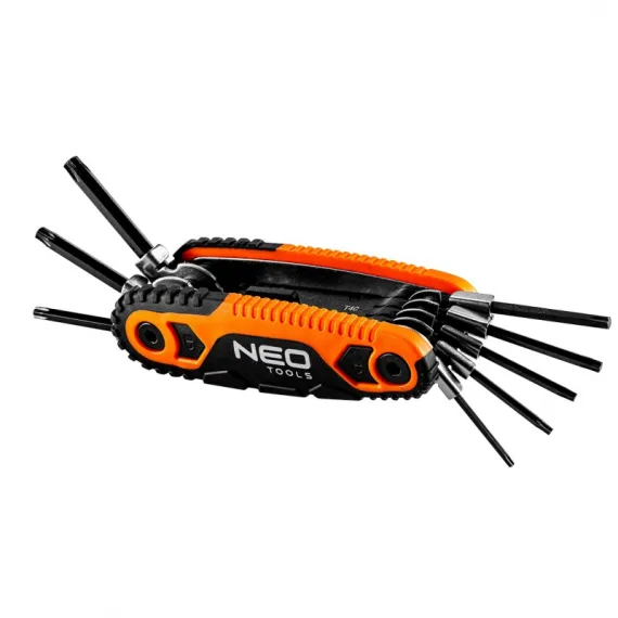 Torx kulcs készlet Neo 09-573 8 r t9-t40