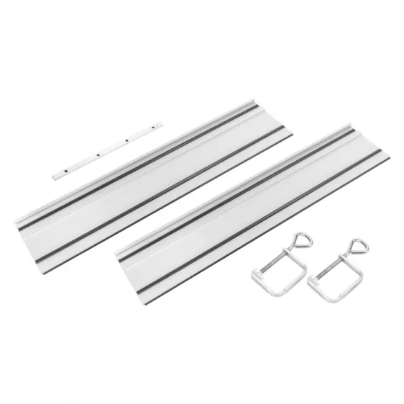 Vezetősínek merülőfűrészhez Graphite 58g495-732 2 x 700 mm, csatlakozó, 2 bilincs