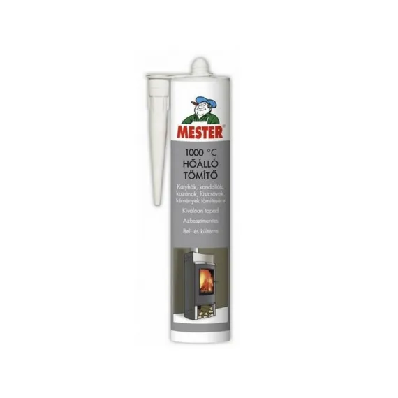 Tömítő hőálló 1000°c mester antracit 310 ml