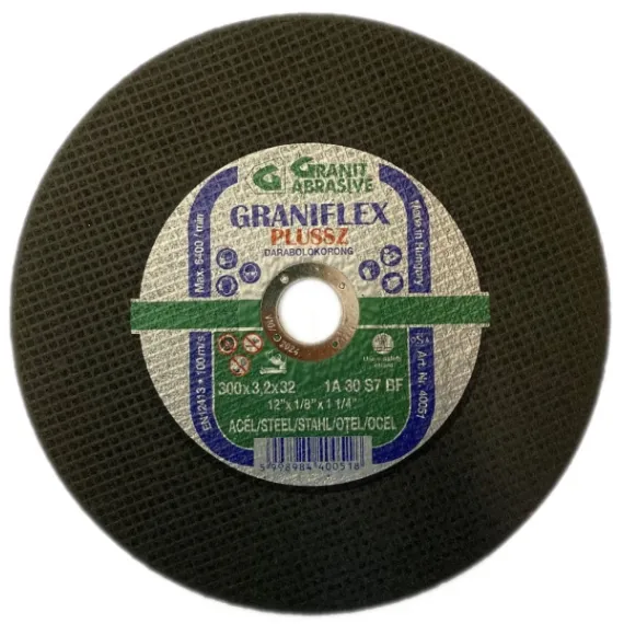 Vágókorong fém 300x3,2x32 graniflex
