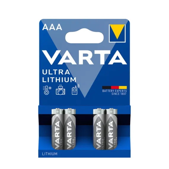 Varta elem professional lithium mikro aaa bliszteses/4db