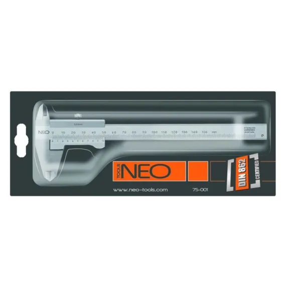 Tolómérő Neo 75-001 150 mm rozsdamentes