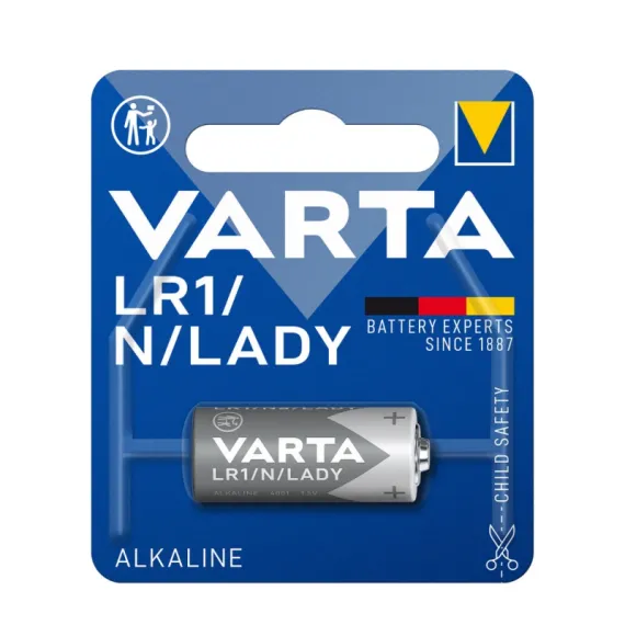 Varta riasztó elem alkáli lr1, mn9100, e90, lady, n (1,5v) b1