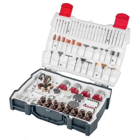 Tartozékkészlet mini fúró és csiszológépekhez Graphite 55h085, 286 db