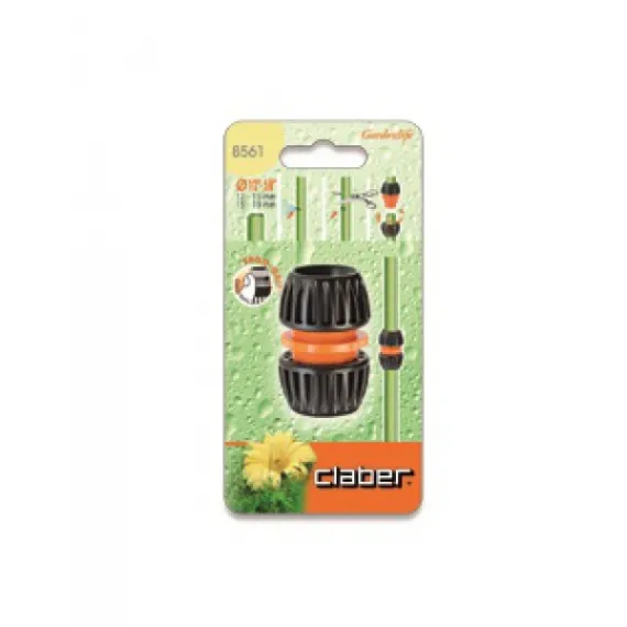 Tömlő-összekötő Claber 8561 1/2" ergogrip, blister