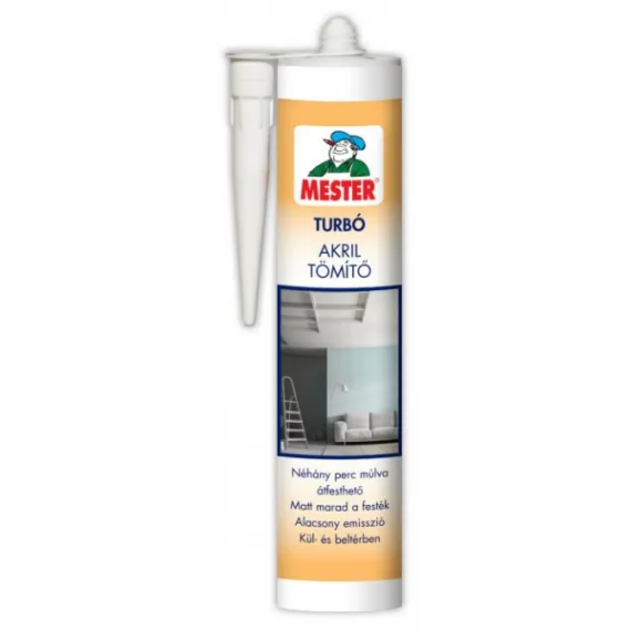 Tömítő akril mester turbó fehér 310 ml