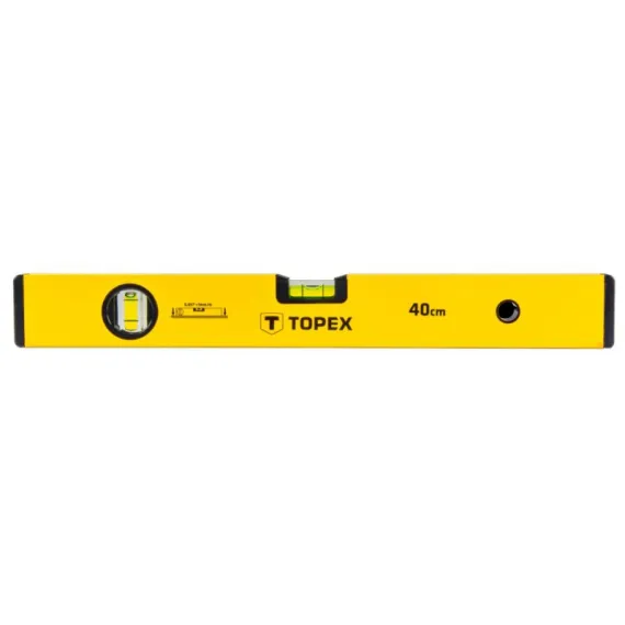 Vízmérték Topex 29c501 alu 400 mm 2 libella