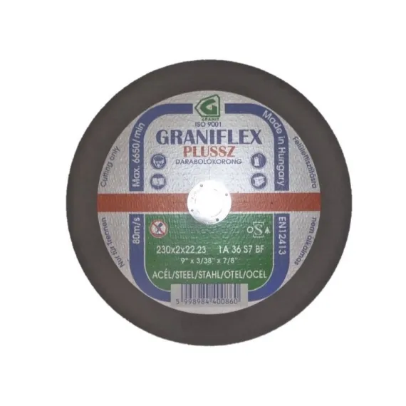 Vágókorong fém 230x1.9x22,2 grani./25 db