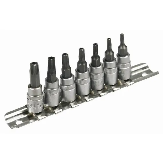 Torx bit készlet Topex 39d378 7 r t10-40