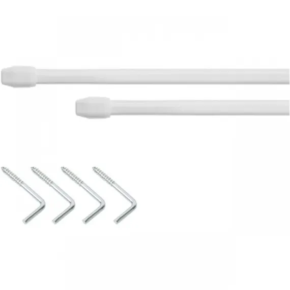 Vitrázsrúd fehér 11x 400 ovál / 2 db.