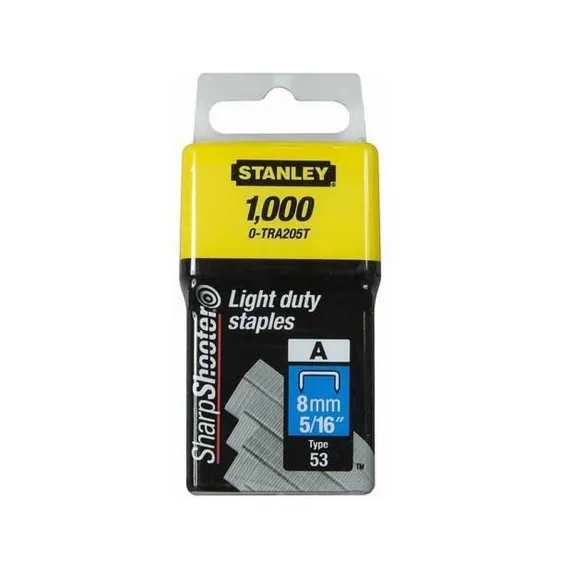 Tűzőkapocs Stanley a-tra205t 8mm/1000