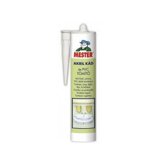 Tömítő akril kád és pvc átl. mester 310 ml