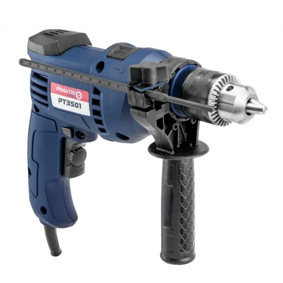 Ütvefúró Praktik blue line 13mm 600w fogas tokmány/ pt3501