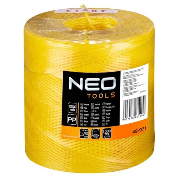 Zsineg Neo 49-931 polipropilén pp 1000 m