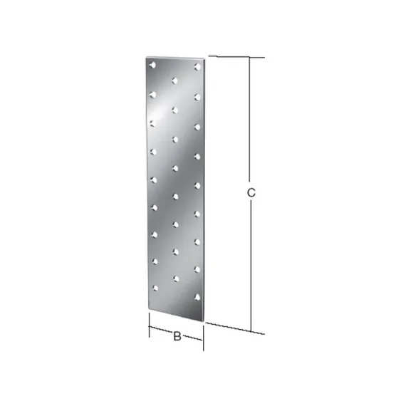 Vormann perforált lemez 71046 80x200/ 25 db
