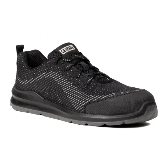 MILERITE S1P FEKETE/SZÜRKE SPORT VÉDŐFÉLCIPŐ-38, Méret: 38