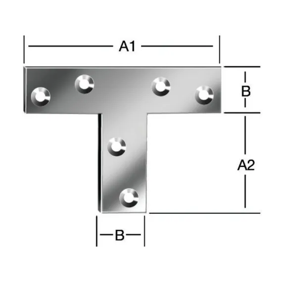 Vormann t szeglemez 70x36x16 189075/ 50 db