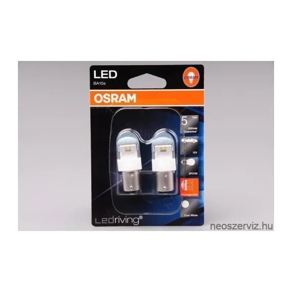 7556CW-2DB OSRAM 12V/21W BA15s /FEHÉR/ LED - IZZÓ