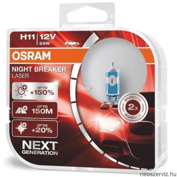 64211NL-2DB OSRAM 12V H11 +150% - IZZÓ