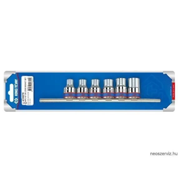4106PR TORX DUGÓKULCS KÉSZLET 1/2" 6r.