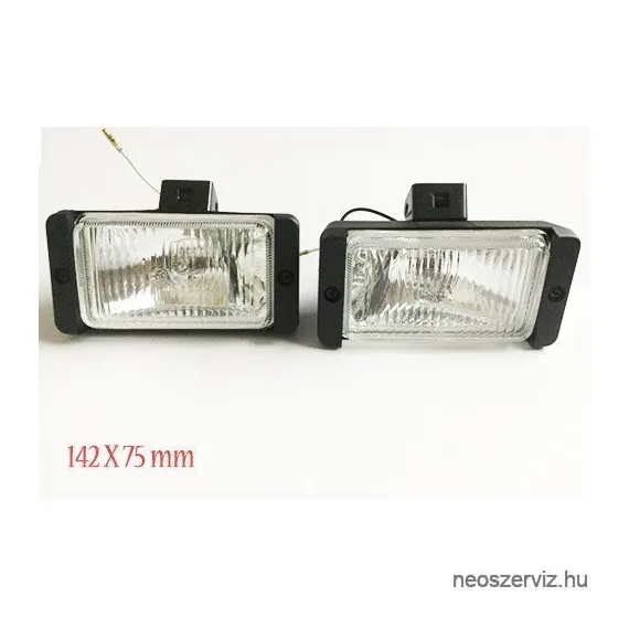 KŐDLÁMPA FEHÉR HY-075A E13 142X75mm