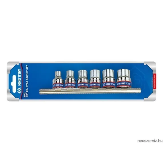 3106PR 6 RÉSZES TORX DUGÓKULCS KÉSZLET 3/8"