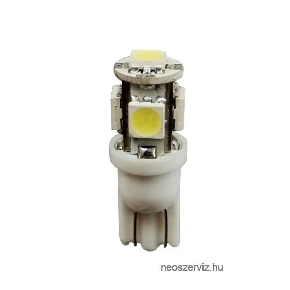 210247 LED IZZÓ W5W 12V T10 +30% PÁR! - SCT IZZÓ