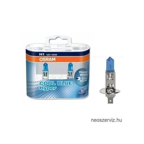 62150CBB-2DB OSRAM 12V H1 80W +50% HYPER CB OFF - IZZÓ