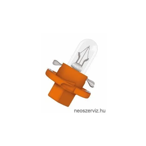 2473MFX6 OSRAM 12V/ 1.2W NARANCS SÁRGA FOGLALATTAL - IZZÓ