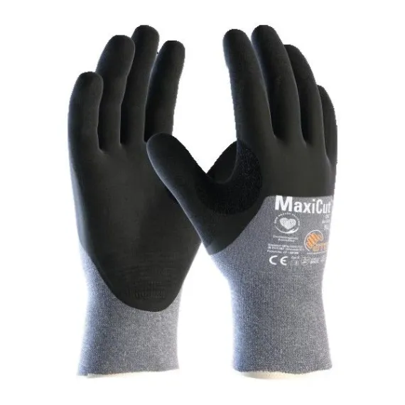 ATG vágásbiztos kesztyű MaxiCut Oil 44-505 - kék/fekete - 11/2XL, Szín: kék/fekete, Méret: 11/2XL
