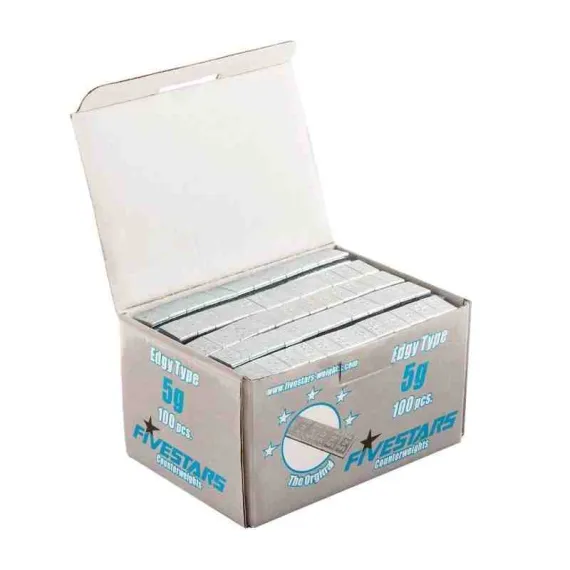 RAGASZTHATÓ SÚLY 5+5g / 100db/csomag /12X5g GUMITECHNIKA