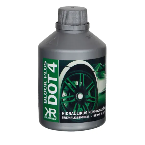 FÉKFOLYADÉK DOT-4 0.5l 15/csom./ZÖLD CIMKÉS/