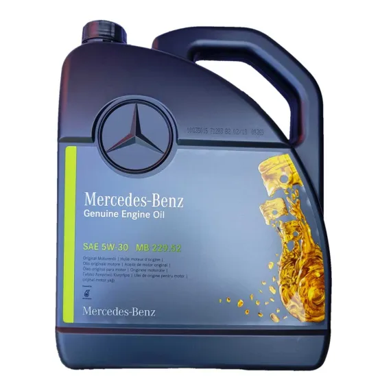 Mercedes OEM gyári olaj 5w30 5L MB 229.52