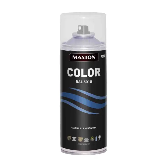 MASTON ACRYL COLOR ENCIÁNKÉK RAL5010 400ml 95255010 VEGYIÁRU