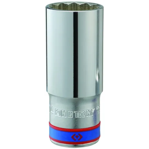 423025M KÉZI DUGÓKULCSFEJ HOSSZÚ 1/2" 25mm KING TONY