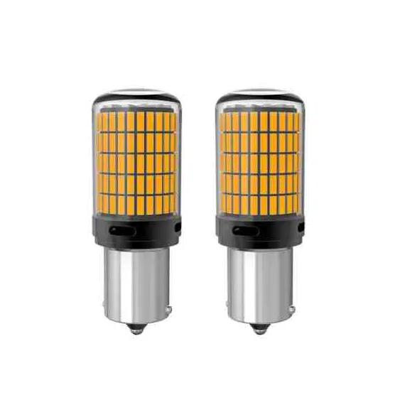 LED IZZÓ SMD-1156-144SMD 12-48V / 21W 22308 Canbus - sárga AUTOLIFE