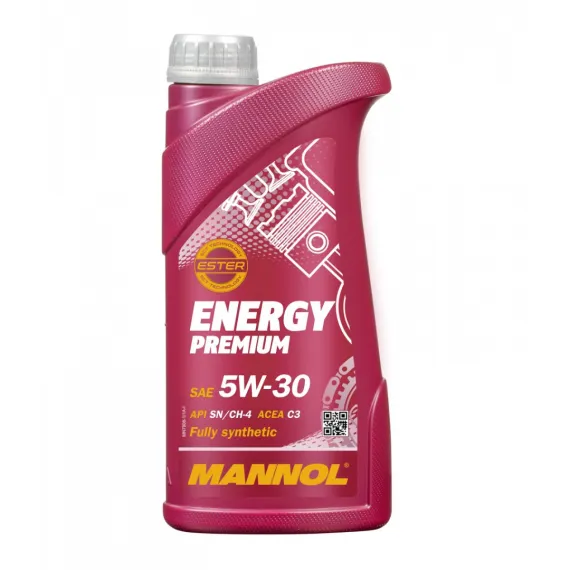 MANNOL ENERGY PREMIUM 5W30 1L 7908 FULL SZINTETIKUS SN/CF C3 505.01 DEXOS2
