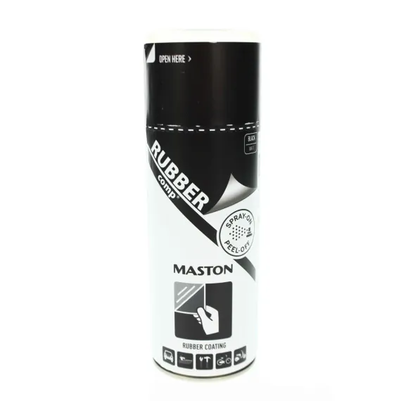 MASTON RUBBER MATT FEKETE 400ml 191210 VEGYIÁRU